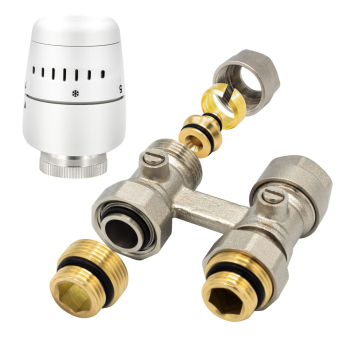 BELRAD - H-Bloc kit de raccordement pour sortie sol M30-1/2M-16/2