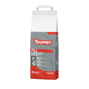 TOUPRET – Fill Enduit de rebouchage intérieur 60 min – 5 kg