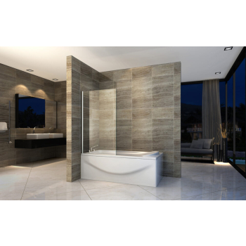 Paroi de baignoire fixe 6mm aloni