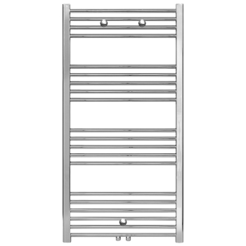 Radiateur sèche-serviette raccordement central chrome H1700