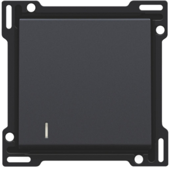 Niko - Set de finition bouton + voyant anthracite - 60005