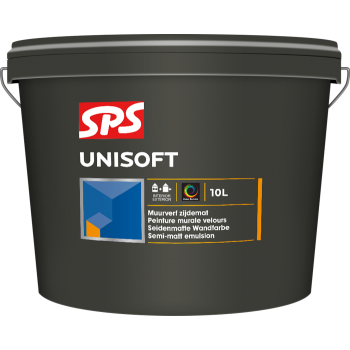 SPS – Peinture intérieure mate Unisoft Blanc – 10 L