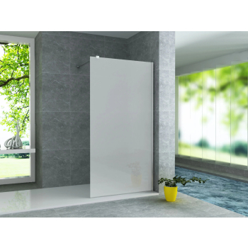 Paroi de douche verre opaque aloni 8mm
