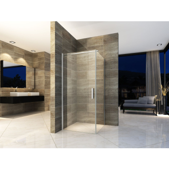 CABINE DE DOUCHE CHROME 6MM ALONI 80X80X190
