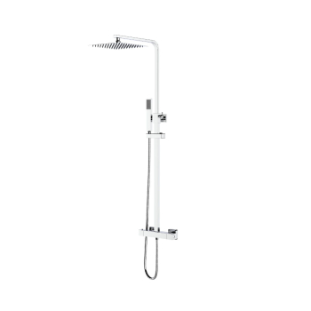 ALONI - Colonne de douche thermostatique optima quadro - chrome