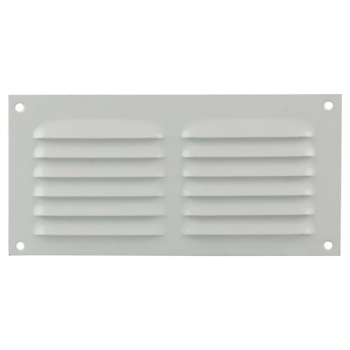 Grille estampée en aluminium Renson 200x100 blanc