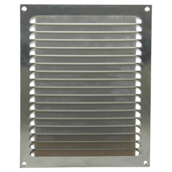 Grille estampée en aluminium Renson 200x250 Argenté
