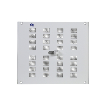 Grille réglable aluminium RAL 9010 Renson 155x155