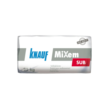 KNAUF - Mortier de ciment pour soubassements MiXem Sub 25KG