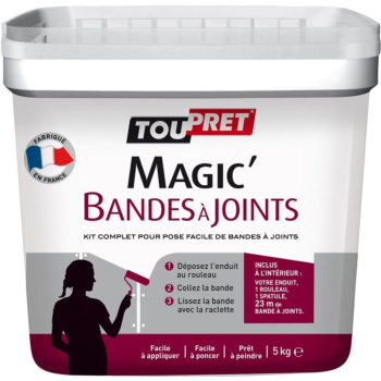 TOUPRET - Kit Magic Bandes à Joints - 5 KG