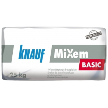 KNAUF - Mortier de ciment MiXem Basic Imperméable 25KG