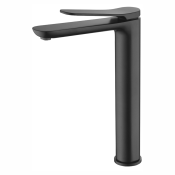 IMEX - Mitigeur Monocommande lavabo bec haut Dinamarca - Noir Mat