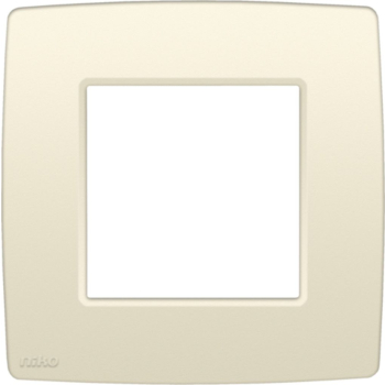 Niko - Plaque de recouvrement simple crème - 76100