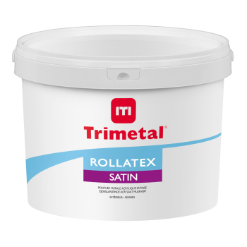 TRIMETAL - Peinture murale Rollatex Satin – 10L