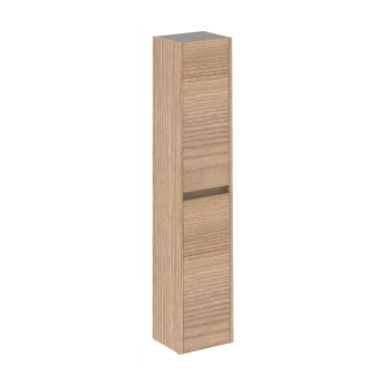 Meuble colonne de salle de bain Sansa 30CM - Noyer Sable