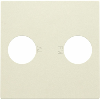 Niko - Set de finition tv/fm crème - 69702