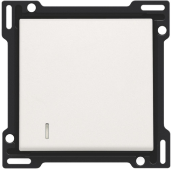 Niko - Set de finition bouton + voyant blanc - 60005