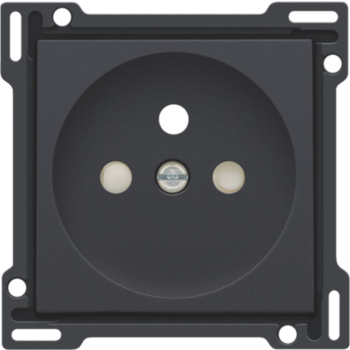 Niko - Set de finition prise + terre anthracite - 66601