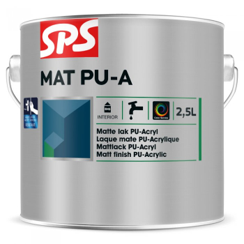 SPS - LAQUE MAT PU ACRYL - BLANC
