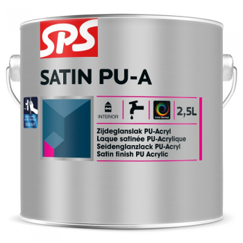 SPS - Laque Satin PU Acryl - Blanc