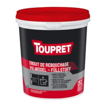TOUPRET - Enduit de rebouchage - 1,5kg