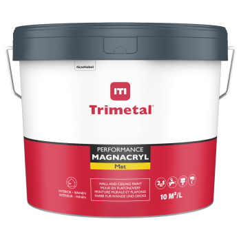 TRIMETAL - Peinture mate Magnacryl Performance – 10L