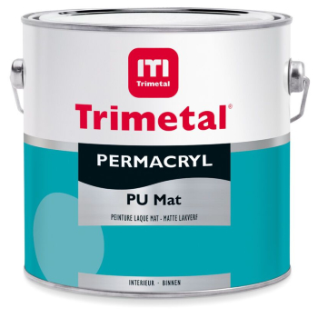 TRIMETAL - Peinture mate Permacryl PU Mat AC Intérieur/extérieur – 930 ml –