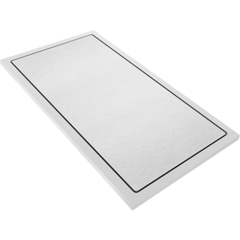 Receveur de douche composites infinity Veroni blanc